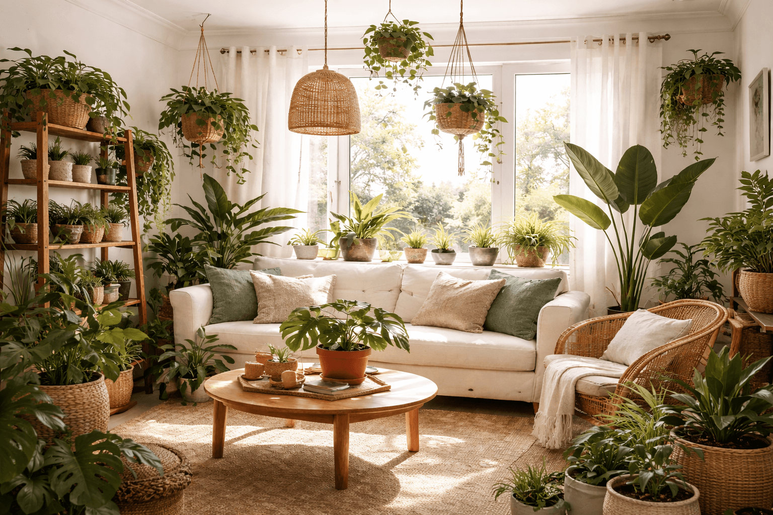 Beautifully decorated space